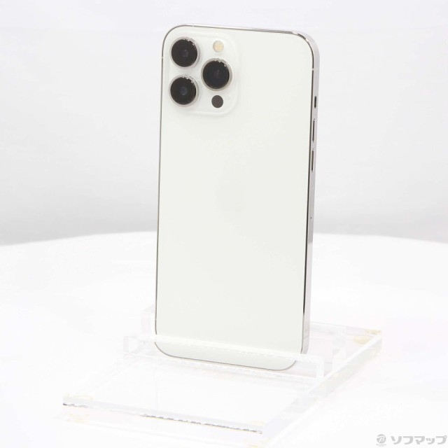 中古)Apple iPhone13 Pro Max 256GB シルバー MLJ93J/A SIMフリー(305