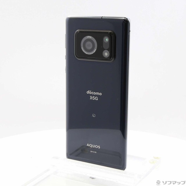 中古)SHARP AQUOS R6 128GB ブラック SH-51B docomoロック解除SIM