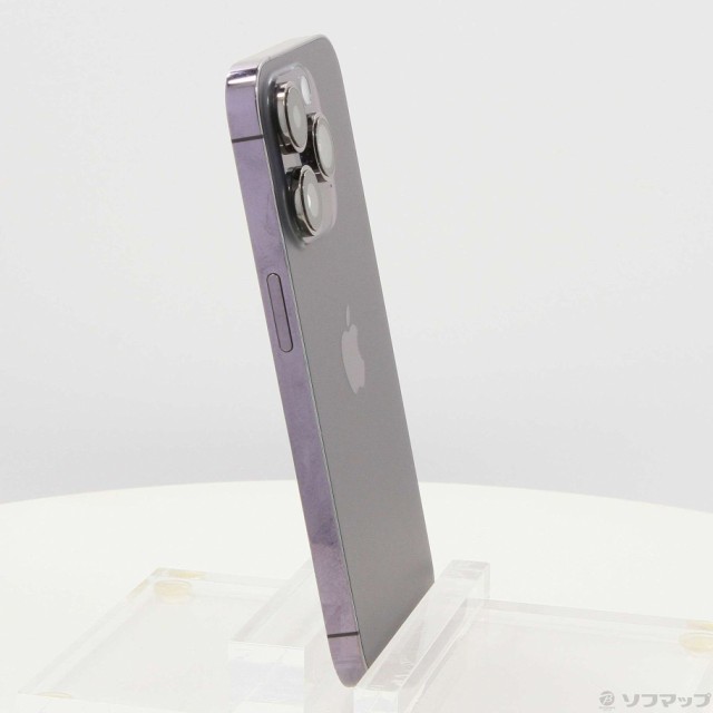 (中古)Apple iPhone14 Pro 128GB ディープパープル MQ0F3J/A SIMフリー(276-ud)｜au PAY マーケット