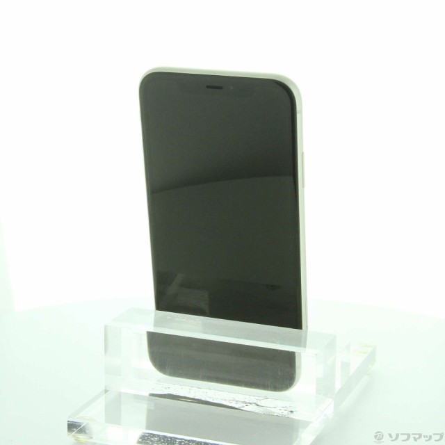 中古)Apple iPhone11 128GB ホワイト MWM22J/A SIMフリー(381-ud