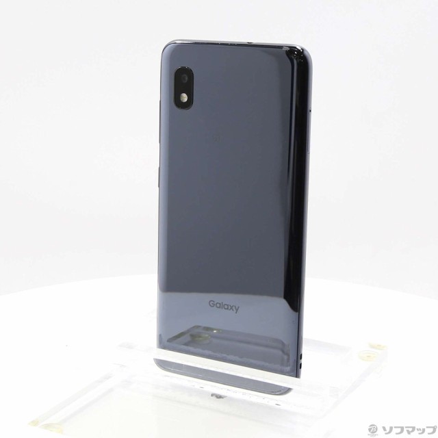 中古)SAMSUNG GALAXY A21 J:COM 64GB ブラック SCV49 SIMフリー(262-ud