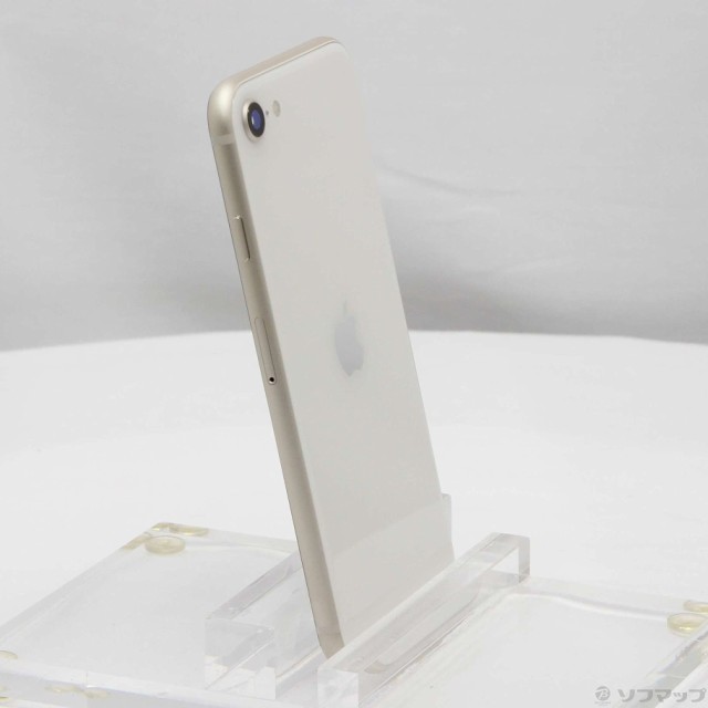 中古)Apple iPhone SE 第3世代 64GB スターライト MMYD3J/A SIMフリー