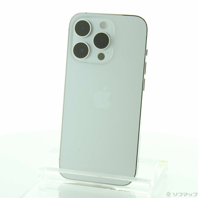 中古)Apple iPhone14 Pro 256GB シルバー MQ0Y3J/A SIMフリー(384-ud