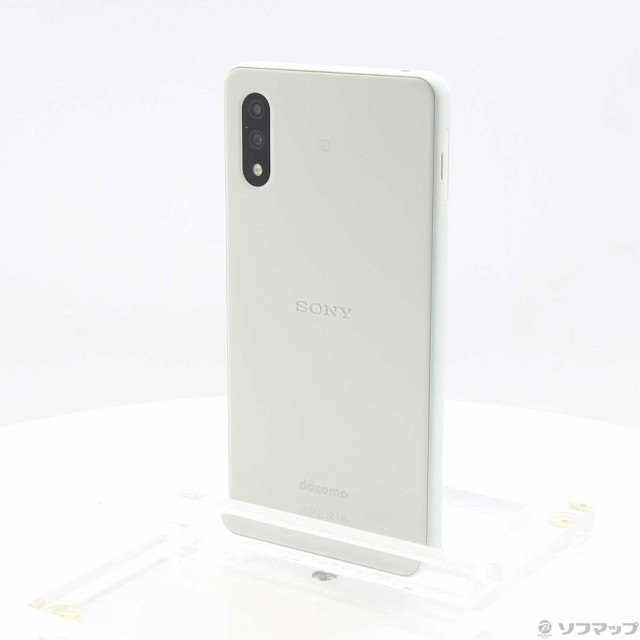 中古)SONY Xperia Ace II 64GB ホワイト SO-41B docomoロック解除SIM