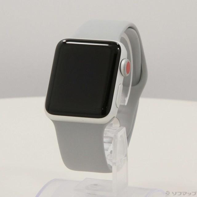 中古)Apple Apple Watch Series 3 GPS + Cellular 38mm シルバー