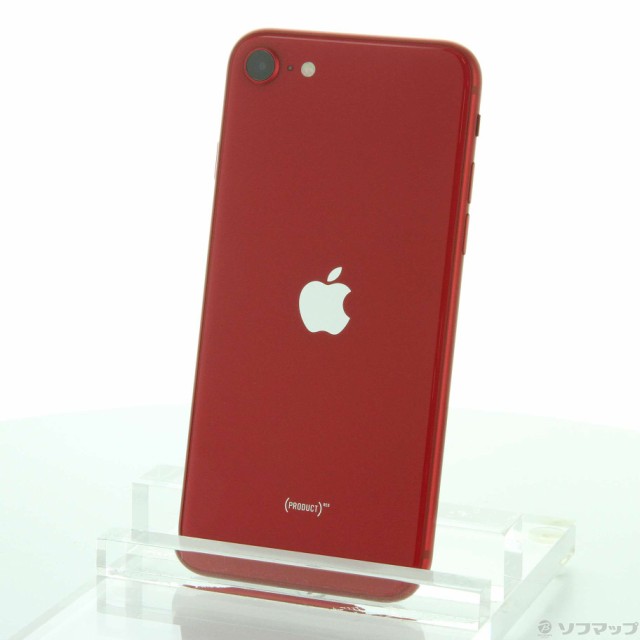 中古)Apple iPhone SE 第2世代 64GB プロダクトレッド MX9U2J/A SIM