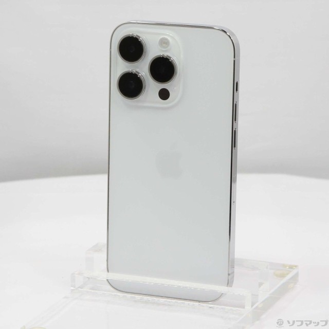 中古)Apple iPhone14 Pro 128GB シルバー MQ013J/A SIMフリー(269-ud