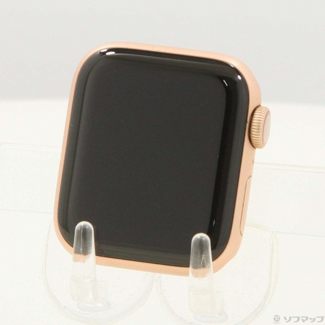 (中古)Apple Apple Watch Series 5 GPS + Cellular 40mm ゴールドアルミニウムケース  バンド無し(305-ud)｜au PAY マーケット