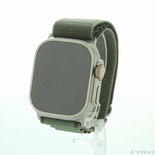 中古)Apple Apple Watch Ultra GPS + Cellular 49mm チタニウムケース