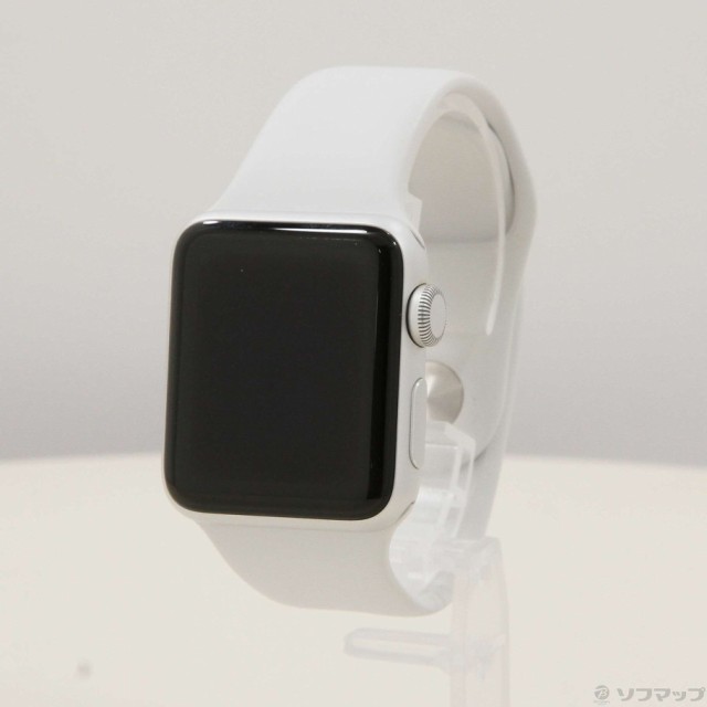 中古)Apple Apple Watch Series 3 GPS 38mm シルバーアルミニウム