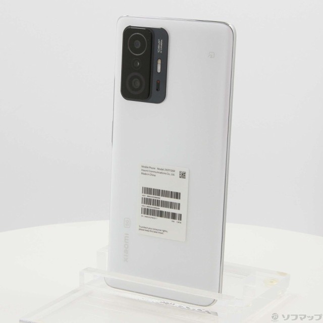 最安値低価Xiaomi 11T Pro 128 White 国内版 SIMフリー スマートフォン本体