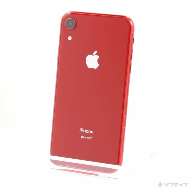 Apple iPhoneXR 128GB プロダクトレッド MT0N2J/A SIMフリー(262-ud)-