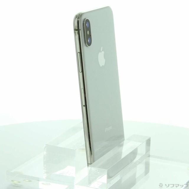 中古)Apple iPhoneX 256GB シルバー MQC22J/A SIMフリー(384-ud)の通販