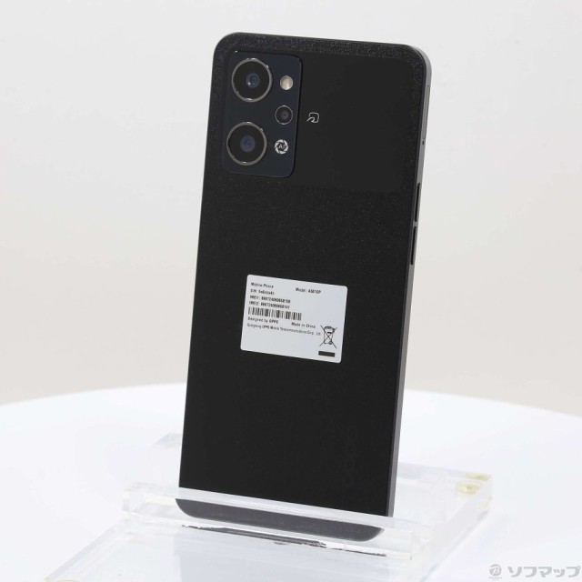 中古)OPPO OPPO Reno9 A 128GB ナイトブラック A301OP Y!mobile(349-ud