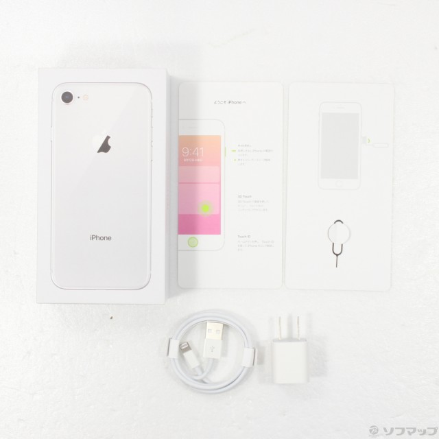 中古)Apple iPhone8 256GB シルバー MQ852J/A SIMフリー(251-ud)の通販