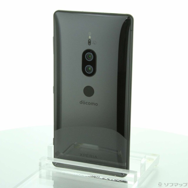 中古)SONY Xperia XZ2 Premium 64GB クロムブラック SO-04K docomo