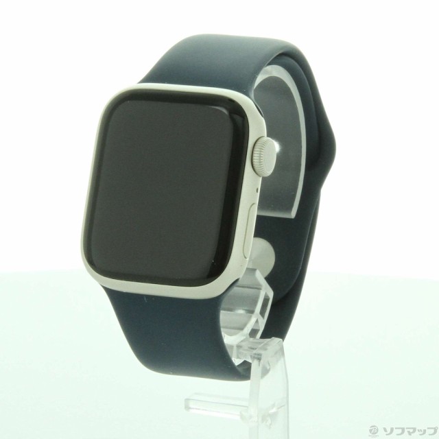 中古)Apple Apple Watch Series 7 GPS 41mm スターライトアルミニウムケース アビスブルースポーツバンド(305-ud)の通販はau  PAY マーケット - ソフマップ | au PAY マーケット－通販サイト