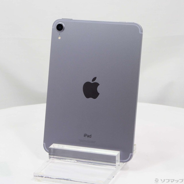 (中古)Apple iPad mini 第6世代 64GB パープル MK8E3J A auロック