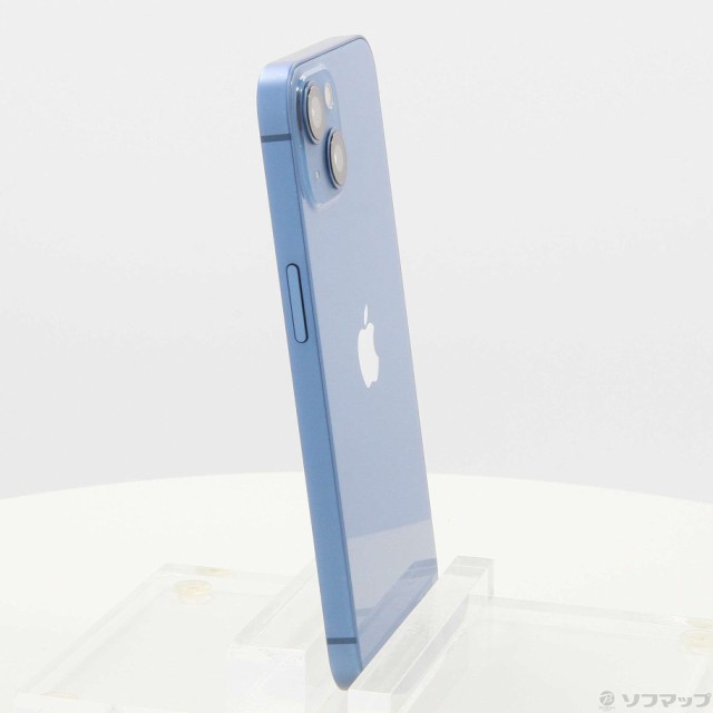 中古)Apple iPhone13 128GB ブルー MLNG3J/A SIMフリー(371-ud)の通販