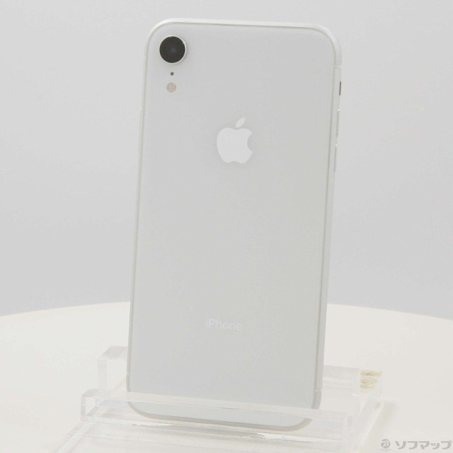 中古)Apple iPhoneXR 64GB ホワイト MT032J/A SIMフリー(258-ud)の通販