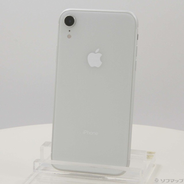 中古)Apple iPhoneXR 64GB ホワイト MT032J/A SIMフリー(258-ud)の通販