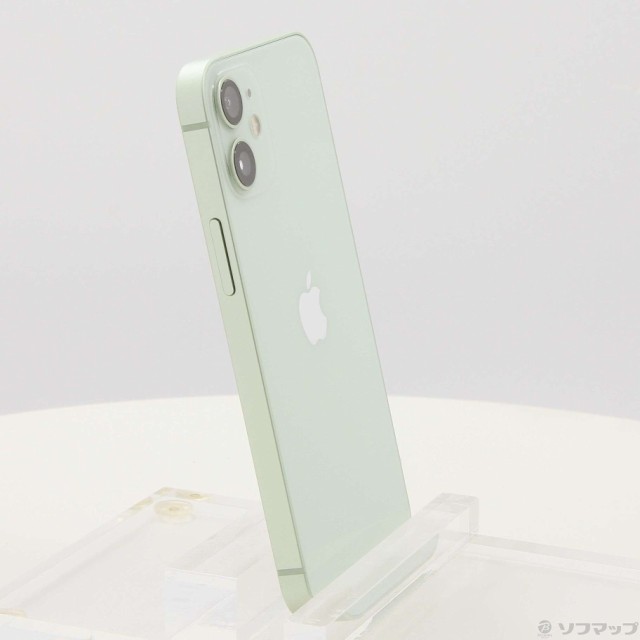 中古)Apple iPhone12 mini 64GB グリーン MGAV3J/A SIMフリー(348-ud