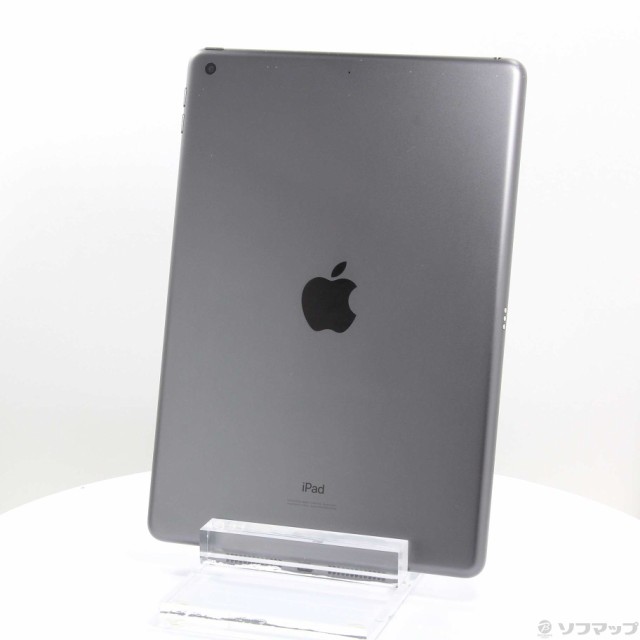 (中古)Apple iPad 第7世代 32GB スペースグレイ MW742LL/A Wi-Fi(371-ud)