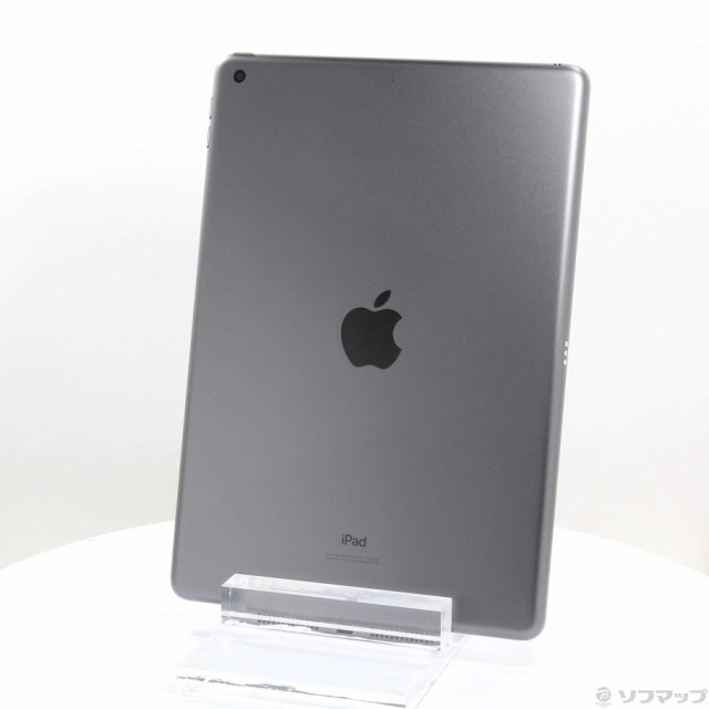 (中古)Apple iPad 第7世代 32GB スペースグレイ MW742LL/A Wi-Fi(371-ud)