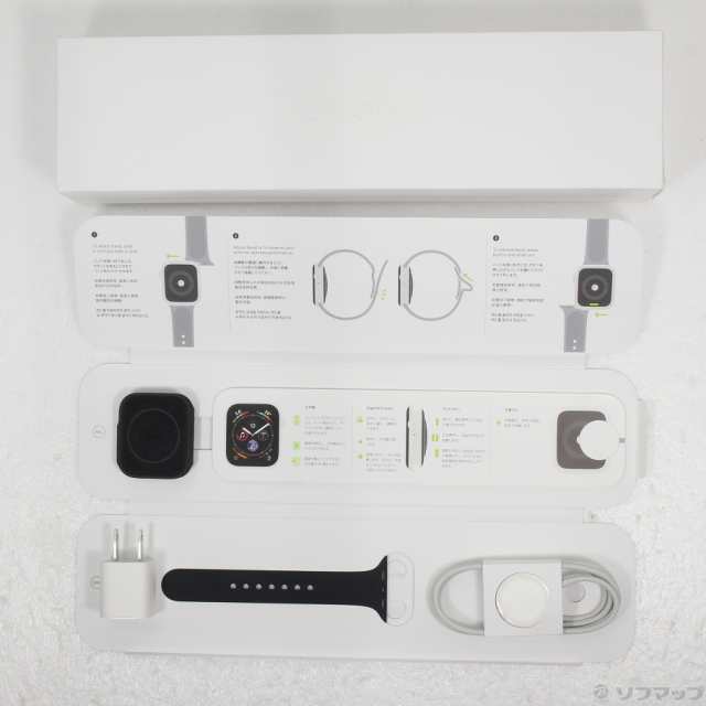 中古)Apple Apple Watch Series 4 GPS 44mm スペースグレイ