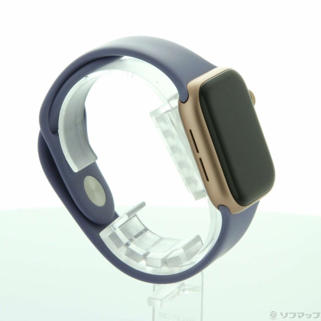 (中古)Apple Apple Watch SE 第1世代 GPS 40mm ゴールドアルミニウムケース  イングリッシュラベンダースポーツバンド(258-ud)｜au PAY マーケット