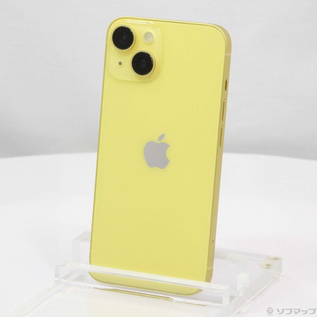 中古)Apple iPhone14 512GB イエロー MR3T3J/A SIMフリー(220-ud)の