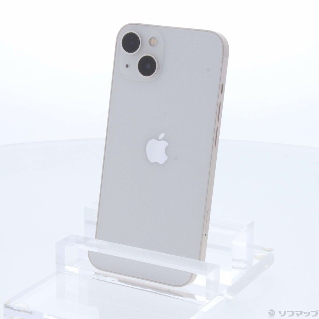 中古)Apple iPhone13 128GB スターライト MLND3J/A SIMフリー(251-ud