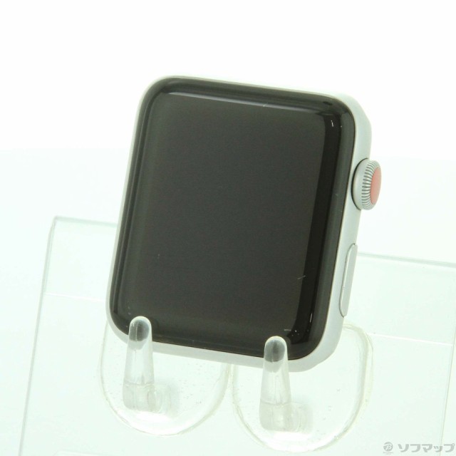中古)Apple Apple Watch Series 3 GPS + Cellular 42mm シルバー