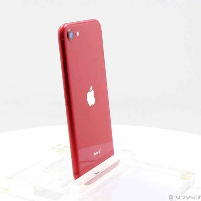 中古)Apple iPhone SE 第2世代 64GB プロダクトレッド MX9U2J/A SIM