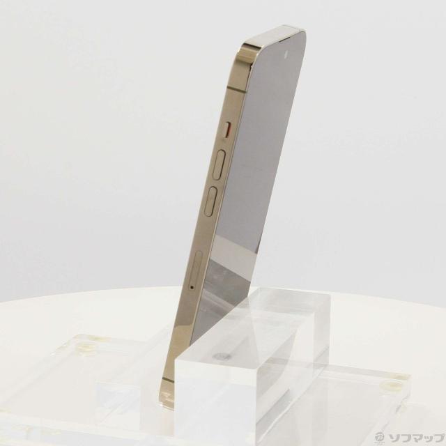 中古)Apple iPhone14 Pro 128GB ゴールド MQ073J/A SIMフリー(352-ud 