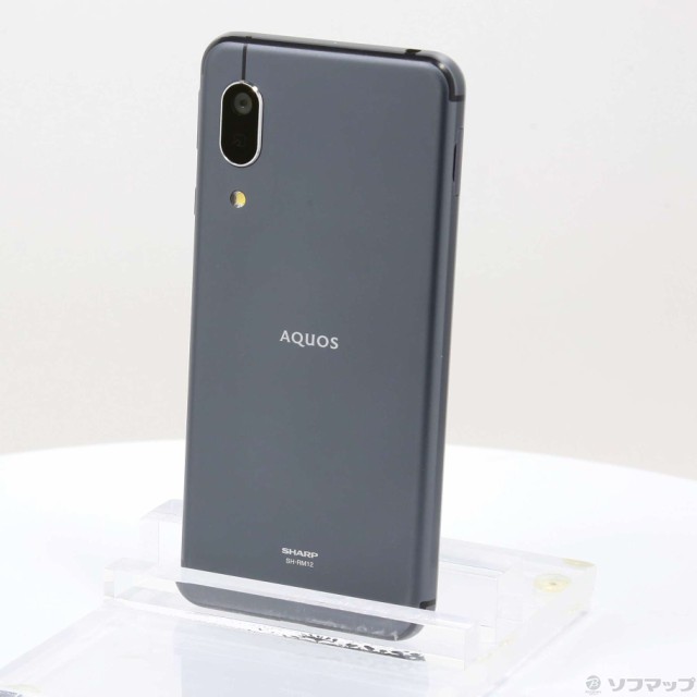 AQUOS sense3 lite ブラック 64 GB SIMフリースマートフォン/携帯電話