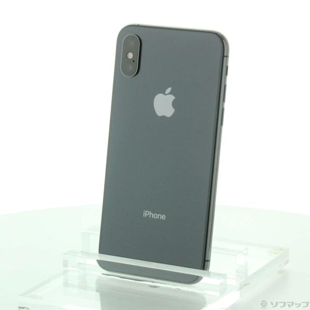 中古)Apple iPhoneXS 64GB スペースグレイ MTAW2J/A SIMフリー(377-ud)