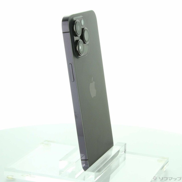 中古)Apple (展示品) iPhone14 Pro Max 128GB ディープパープル 3L314J