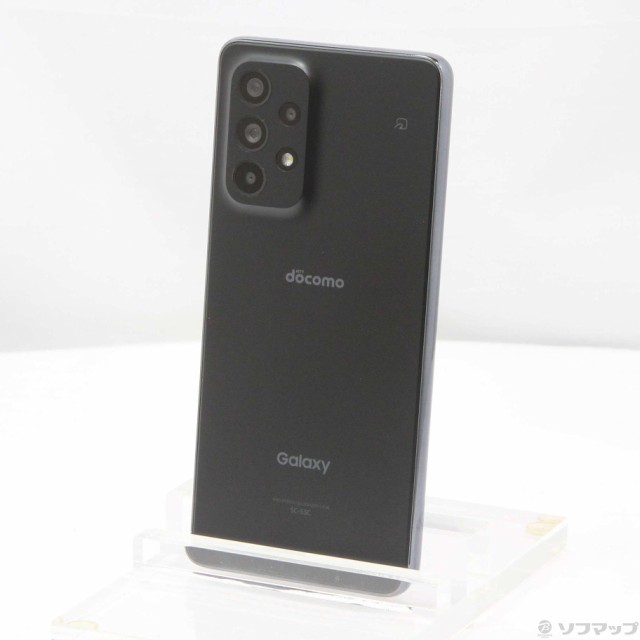 中古)SAMSUNG Galaxy A53 5G 128GB オーサムブラック SC-53C docomo