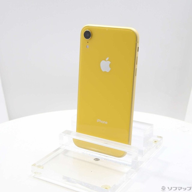 中古)Apple iPhoneXR 64GB イエロー MT082J/A SIMフリー(258-ud)の通販