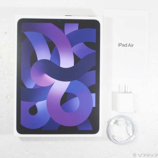 Apple iPad Air 第5世代 64GB パープル MME23J/A Wi-Fi(295-ud)-