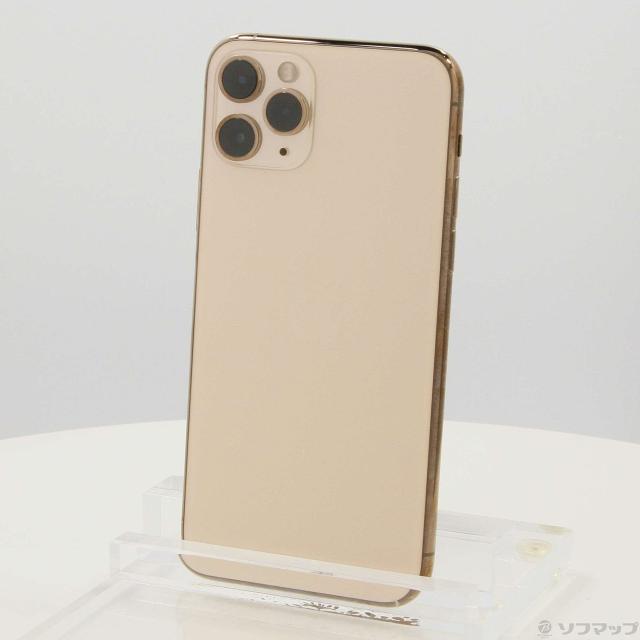 (中古)Apple iPhone11 Pro 256GB ゴールド MWC92J/A SIMフリー(344-ud)の通販は