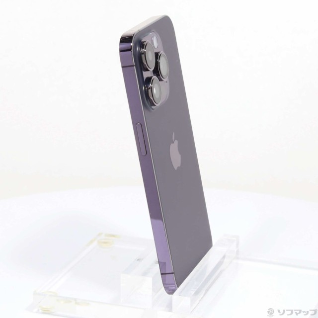 中古)Apple iPhone14 Pro 256GB ディープパープル MQ1E3J/A SIMフリー