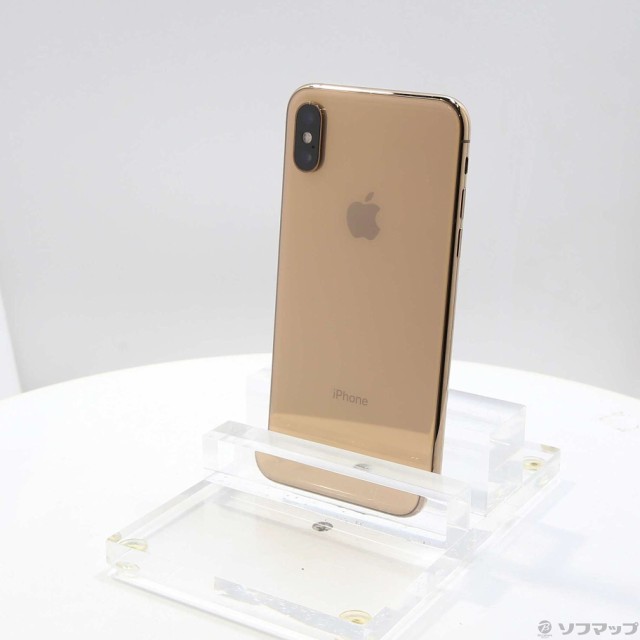 (中古)Apple iPhoneXS 256GB ゴールド MTE22J/A SIMフリー(276-ud)の通販は 26,168円