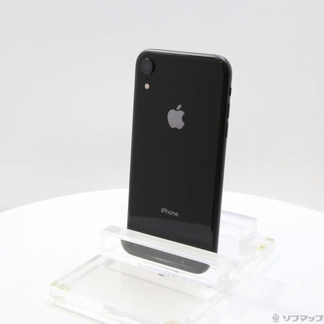 定番送料無料SoftBank NT002J/A iPhone XR 64GB ブラック SB iPhone