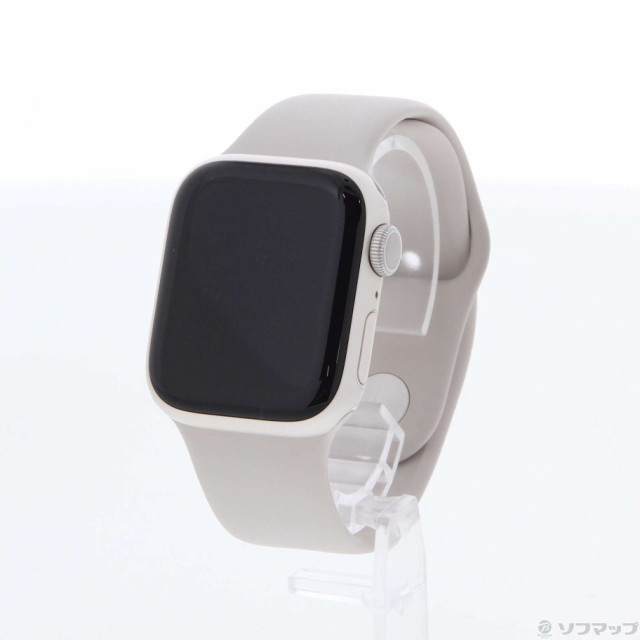 中古)Apple Apple Watch Series 7 GPS 41mm スターライトアルミニウム