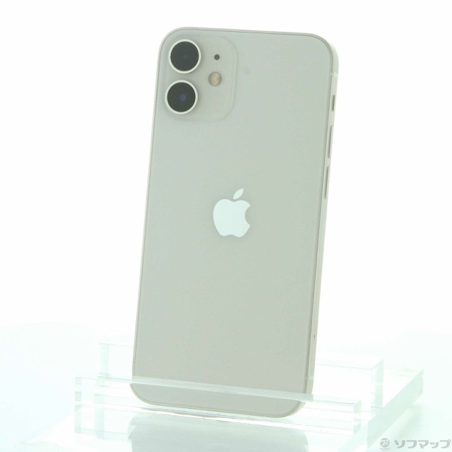 (中古)Apple iPhone12 mini 128GB ホワイト MGDM3J/A SIMフリー(371-ud)の通販は