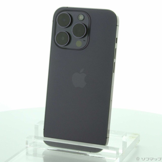 (中古)Apple iPhone14 Pro 256GB ディープパープル MQ1E3J/A SIMフリー(198-ud)の通販は