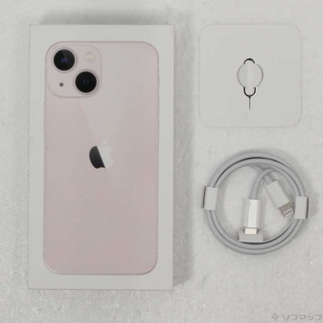 中古)Apple iPhone13 mini 128GB ピンク MLJF3J/A SIMフリー(269-ud)の ...