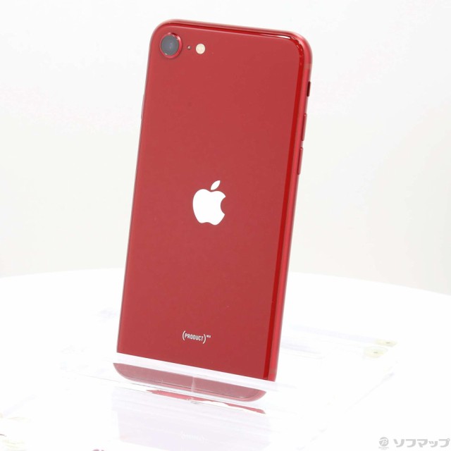 中古)Apple iPhone SE 第3世代 128GB プロダクトレッド MMYH3J/A SIM